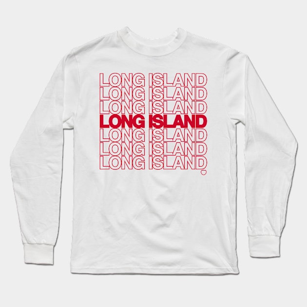 Long Island Thank You Long Sleeve T-Shirt by Off Peak Co.